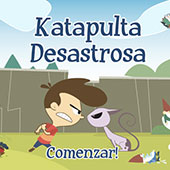 Игра Кит виси Кэт: Стреляют из Катапульты онлайн